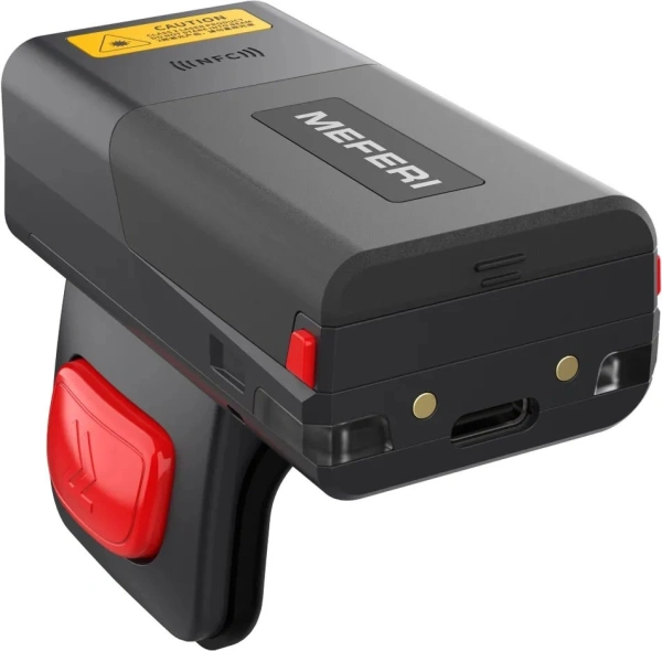 Сканер штрих-кода Meferi MS300R сканер-кольцо 1D/2D черный (MS300R-WN1ANSST)