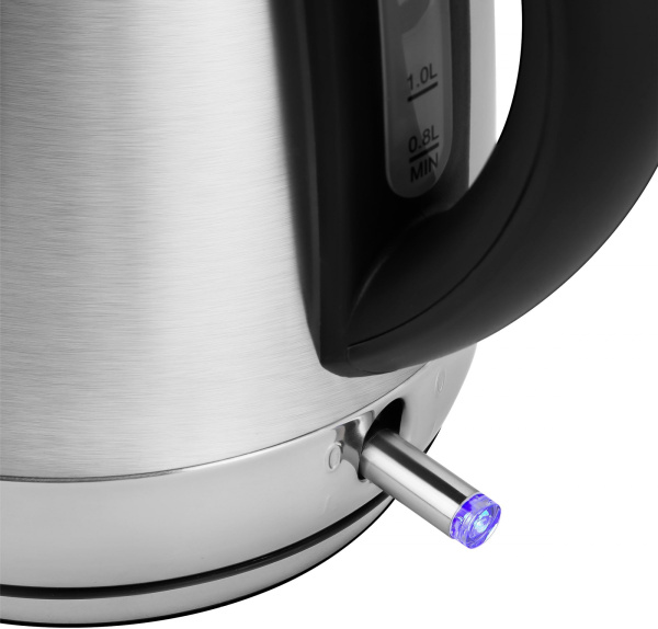 Чайник Red Solution RK-M1721 1.7л. 2200Вт серебристый (металл)