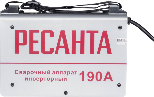 Сварочный аппарат Ресанта САИ-190 инвертор ММА DC