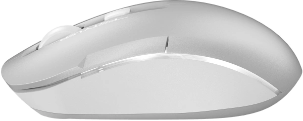 Мышь A4Tech Fstyler FB26CS Air2 серебристый/белый оптическая (2000dpi) silent беспроводная BT/Radio