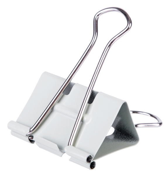 Зажимы Deli E8555S металл 19мм ассорти (упак.:40шт) пластиковая туба