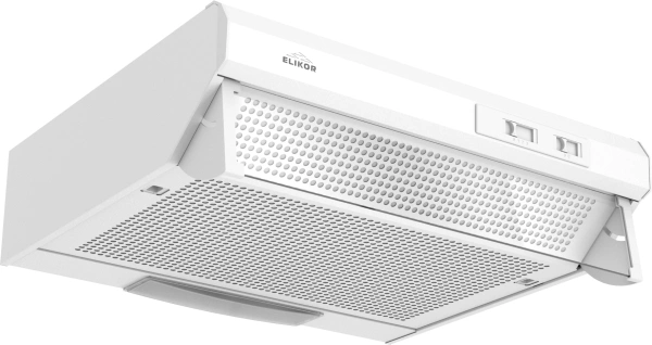 Вытяжка козырьковая Elikor Призма 50П-290-П3Л белый управление: ползунковое (1 мотор)