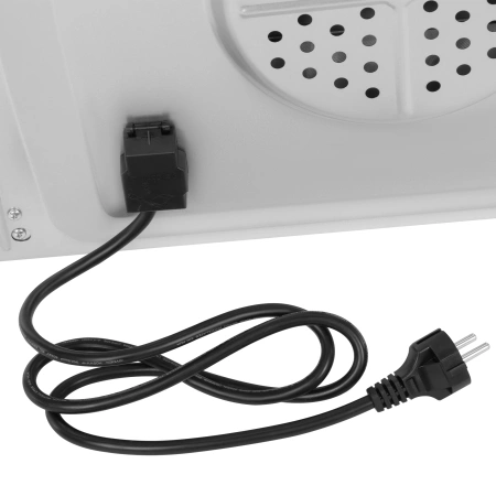 Духовой шкаф Электрический Hyundai HEO 6642 IX серебристый/черный