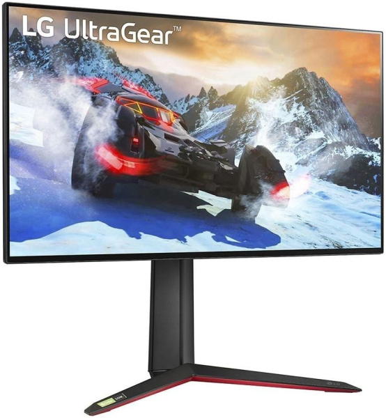 Монитор LG 27" UltraGear 27GP95R-B черный IPS LED 16:9 HDMI матовая HAS Piv 1000:1 360cd 178гр/178гр 3840x2160 144Hz G-Sync DP 4K USB 7.4кг