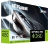Видеокарта Zotac PCI-E 4.0 RTX 4060 TWIN EDGE NVIDIA GeForce RTX 4060 8Gb 128bit GDDR6 2460/17000 HDMIx1 DPx3 HDCP Ret