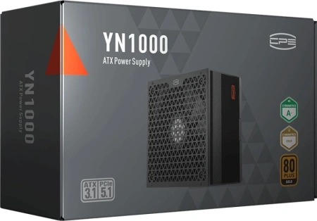 Блок питания PcCooler ATX 1000W P5-YN1000-G1F 80+ gold (20+4pin) APFC 135mm fan 9xSATA Cab Manag RTL