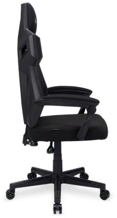 Кресло игровое Оклик 111G черный сиденье черный сетка/ткань с подголов. крестов. пластик черный