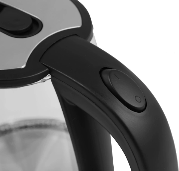 Чайник электрический Supra KES-1852G 1.8л. 1500Вт черный (корпус: стекло)