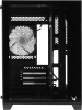 Корпус Formula Crystal Z5 TG черный без БП mATX 6x120mm 1xUSB2.0 1xUSB3.0 audio bott PSU