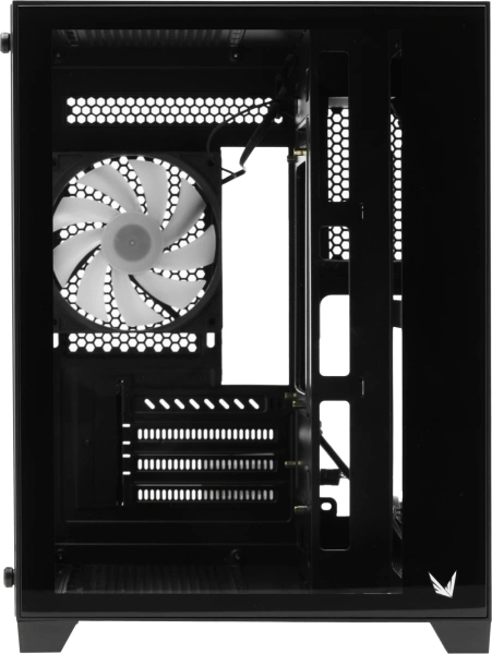 Корпус Formula Crystal Z5 TG черный без БП mATX 6x120mm 1xUSB2.0 1xUSB3.0 audio bott PSU