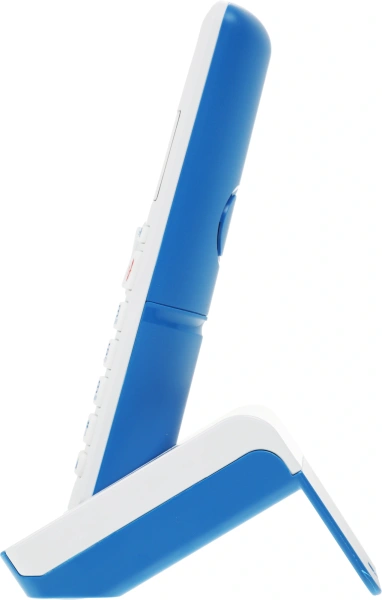 Р/Телефон Dect Alcatel S230 RU белый/синий АОН