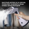 Отпариватель ручной Hyundai H-HS02834 1650Вт белый/синий