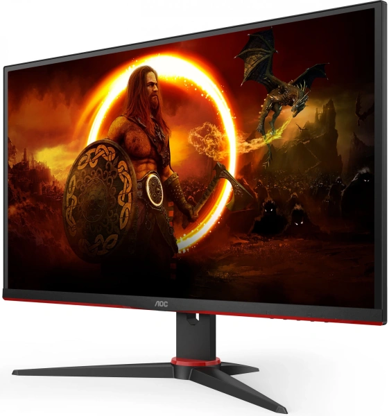 Монитор AOC 27" 27G2SPAE IPS FHD чер/кр 1ms HDMI DP VGA M/M 165Hz 250cd