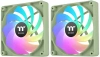 Вентилятор для корпуса Thermaltake CT140 Sync Matcha Reverse ARGB 140х140x25 зеленый 4-pin 32.8дБ (упак.:2шт) (CL-F201-PL14MG-A) Ret