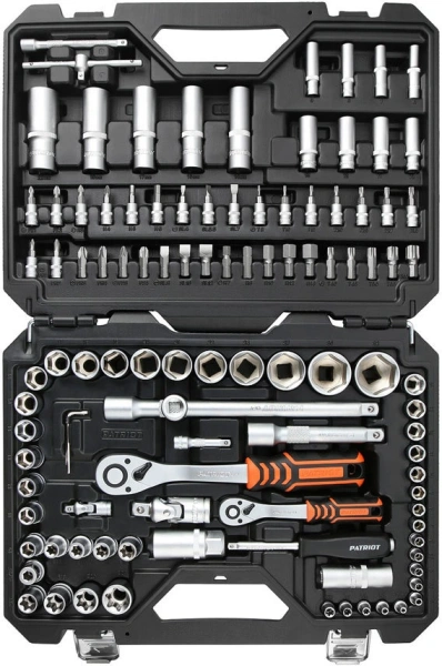 Набор инструментов Patriot SSP-108 108 предметов (жесткий кейс)