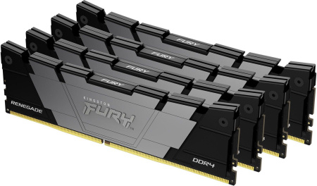 Память DDR4 4x16GB 3200MHz Kingston KF432C16RB12K4/64 Fury Renegade Black RTL Gaming PC4-25600 CL16