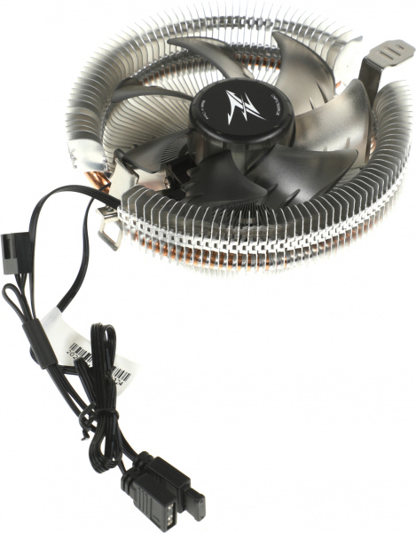 Устройство охлаждения(кулер) Zalman CNPS7600 RGB RGB Soc-AM5/AM4/1200/1700/1851 черный 4-pin 16-27dB Al+Cu 95W 250gr Ret (CNPS7600RGB)