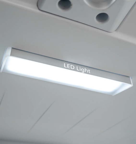 Холодильник Lex LCD450XID 3-хкамерн. серебристый (CHHE000006)