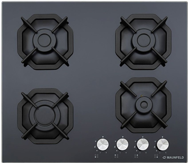 Газовая варочная поверхность Maunfeld EGHG.64.2CB\G черный