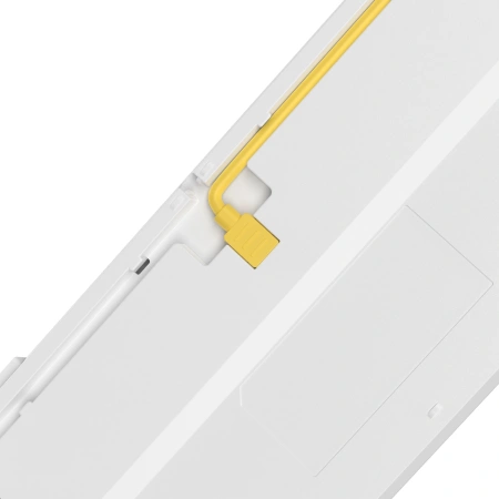 Клавиатура A4Tech Bloody S87 Energy механическая белый/желтый USB for gamer LED (S87 USB ENERGY WHIT