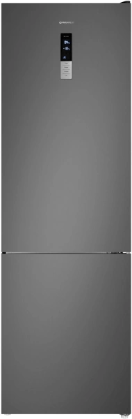 Холодильник Maunfeld MFF200NFSE нержавеющая сталь (двухкамерный)