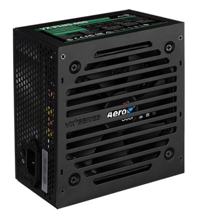 Блок питания Aerocool ATX 600W VX PLUS 600W (24+4+4pin) 120mm fan 3xSATA RTL