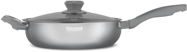 Сотейник Rondell Lumiere RDA-596 d=26см (с крышкой) серый