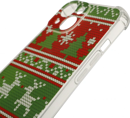 Чехол (клип-кейс) Redline для Apple iPhone 14 mObility art прозрачный (УТ000038137)