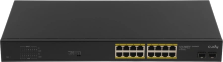 Коммутатор Cudy GS1020PS2 16x1Гбит/с 2SFP 16PoE+ неуправляемый