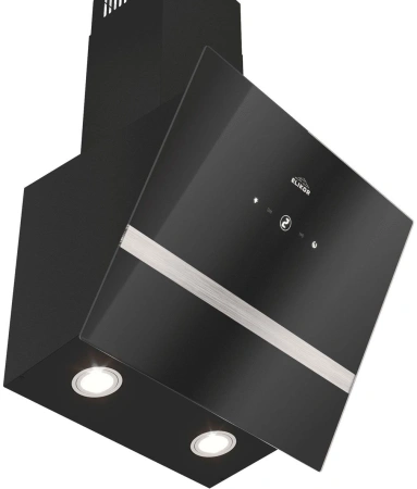 Вытяжка каминная Elikor Rise BK50 черный управление: сенсорное (1 мотор)