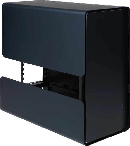 Корпус Azza Cast черный без БП ATX 1x140mm 2xUSB3.0 audio