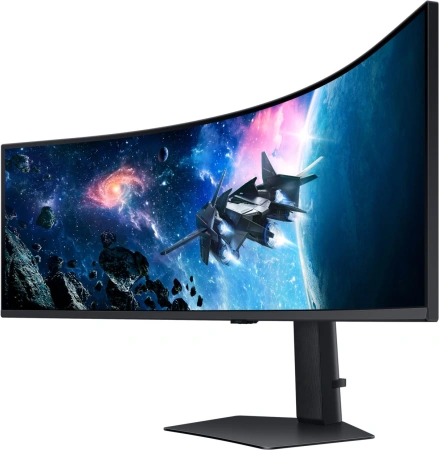 Монитор Samsung 49" Odyssey G9 S49CG954EIXCI черный VA LED 32:9 HDMI матовая HAS Piv 450cd 178гр/178гр 5120x1440 240Hz FreeSync Premium Pro DP DQ 15.6кг