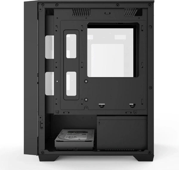 Корпус Accord ACC-ZCU1B черный без БП mATX 5x120mm 2xUSB3.0 1xUSB3.1 audio