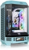Корпус Thermaltake The Tower 300 Turquoise голубой без БП miniITX 7x120mm 5x140mm 2xUSB3.0 audio bot