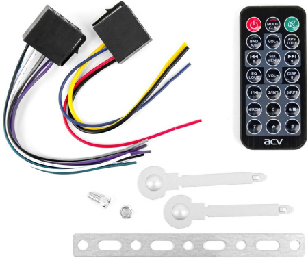 Автомагнитола ACV AVS-932BR 1DIN 4x50Вт ПДУ (39653)