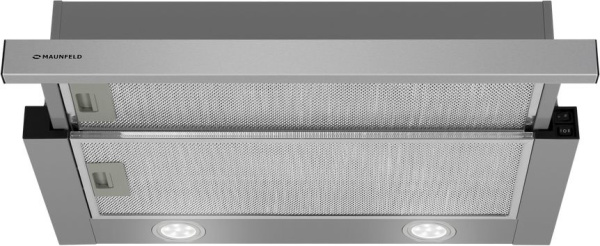 Вытяжка встраиваемая Maunfeld VS Fast 50 нержавеющая сталь управление: кулисные переключатели (1 мотор)