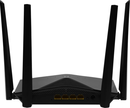 Роутер беспроводной Netis NX10 AX1500 10/100/1000BASE-TX черный