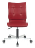 Кресло Бюрократ CH-330M красный Next-13 эко.кожа крестов. металл хром