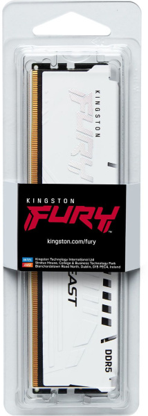 Память DDR5 16GB 5200MHz Kingston KF552C36BWE-16 Fury Beast Expo RTL Gaming PC5-41600 CL36 DIMM 288-