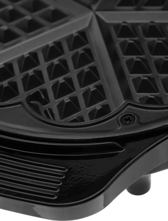 Вафельница Kitfort КТ-1664 1000Вт черный