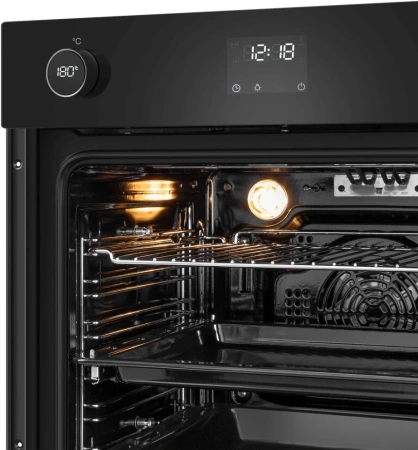 Духовой шкаф Электрический Maunfeld EOEM7614B черный