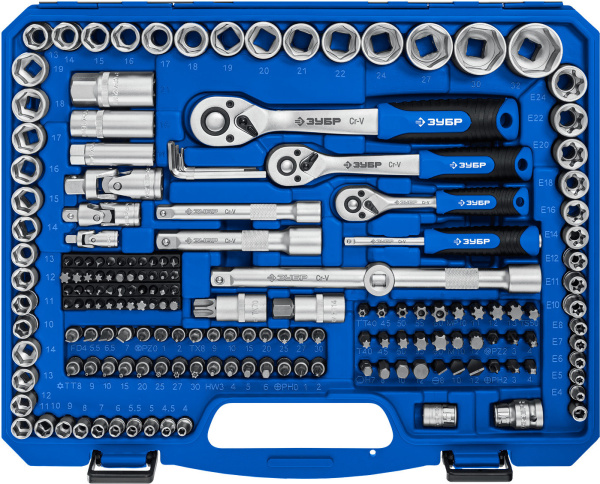 Набор инструментов Зубр 27674-H216 216 предметов (жесткий кейс)