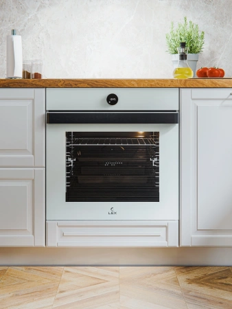 Духовой шкаф Электрический Lex EDP 607 WH Wide Series белый