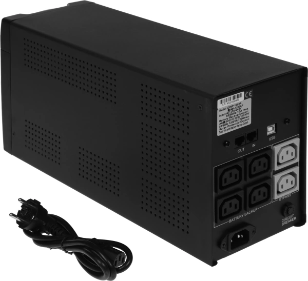 Источник бесперебойного питания Powercom Imperial IMP-1200AP 720Вт 1200ВА черный