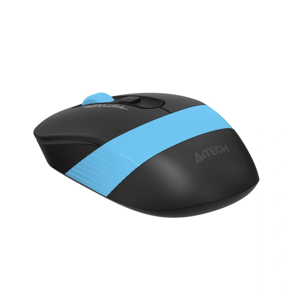 Мышь A4Tech Fstyler FG10 черный/синий оптическая (2000dpi) беспроводная USB (4but)