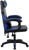 Кресло игровое Оклик Spirit черный/синий сиденье черный/синий искусст.кожа/сетка с подголов. крестов