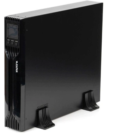 Источник бесперебойного питания Бастион RAPAN-UPS 1000-RACK-IN-2X9 700Вт 1000ВА черный