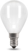 Лампа светодиодная Gauss Filament 5Вт цок.:E14 шар 220B 4100K св.свеч.бел.нейт. (упак.:1шт) (105201205)