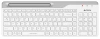 Клавиатура A4Tech Fstyler FBK25 белый/серый USB беспроводная BT/Radio slim Multimedia