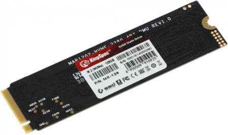 Накопитель SSD Kingspec PCI-E 3.0 x4 128Gb NX-128 M.2 2280 0.9 DWPD